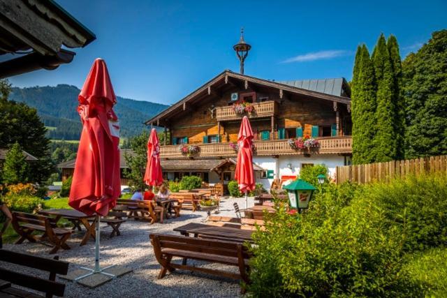 Ferienhof Millinghof Leogang Exterior foto